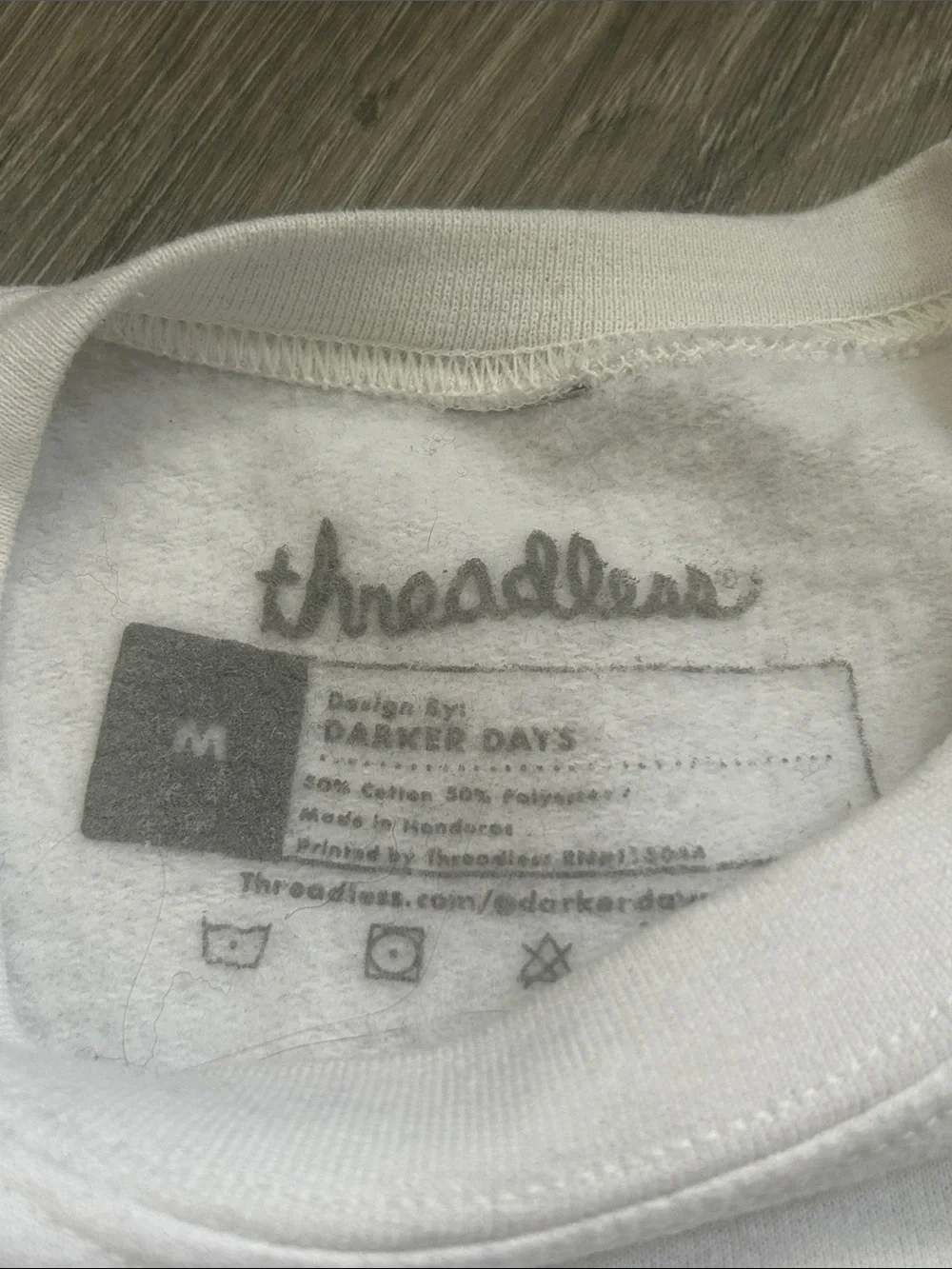 RARE Threadless Darker Days Graphic Sweatshirt 